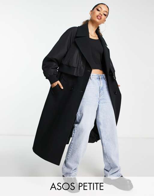 Bomber on sale trench coat