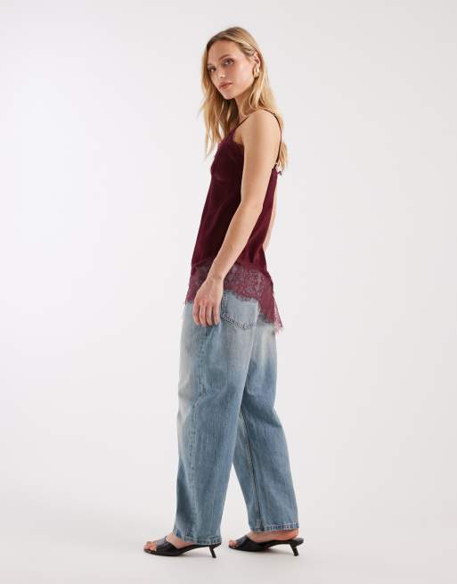 ASOS DESIGN Petite – Jeans in Vintage-Waschung mit schmalem, abgerundetem Beinschnitt , 3 von 5