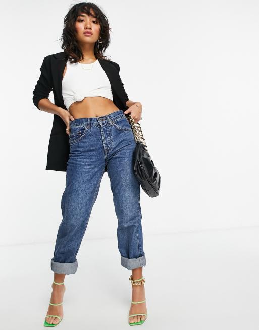 ASOS DESIGN Petite jersey single breasted suit blazer, 4 of 4