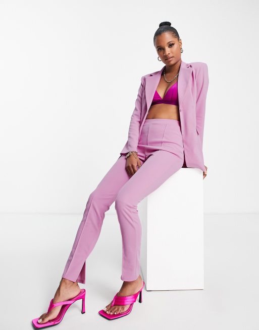 Blazer Petite Pink Pants ASOS DESIGN Petite Jersey Suit Strong