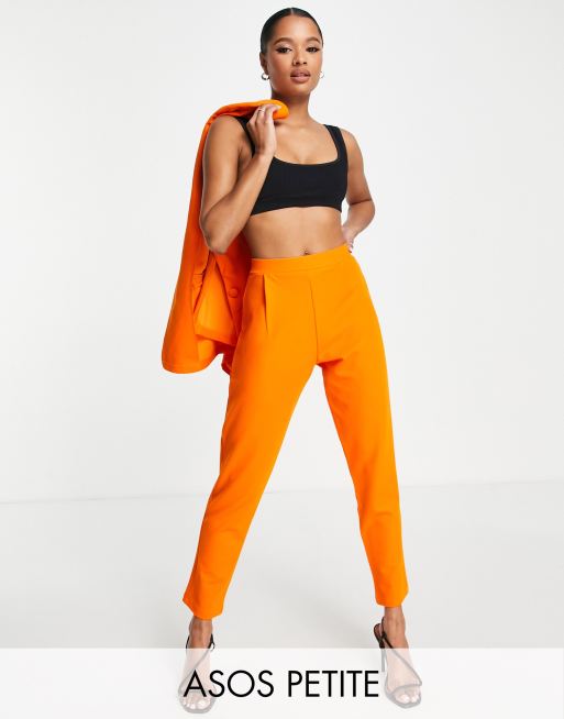 Orange on sale crop pants