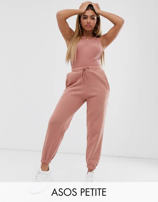 ASOS DESIGN Petite - Joggers oversize in coordinato