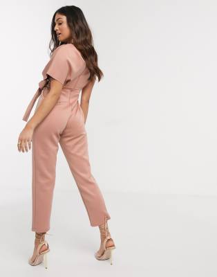 jumpsuit roze