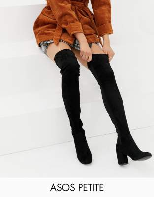 asos thigh high boots