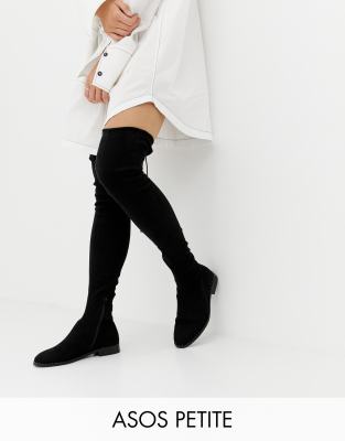 asos petite thigh high boots