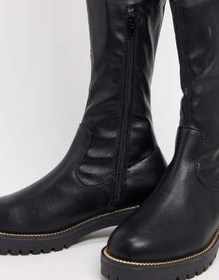 asos black over the knee boots