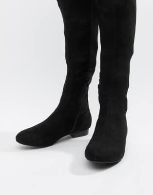 asos petite knee high boots