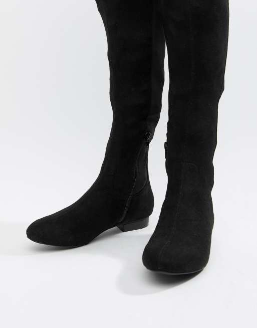 Asos petite thigh high on sale boots