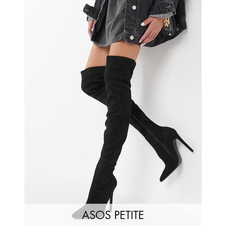 Asos petite knee store high boots