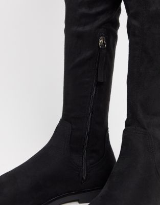 asos petite knee high boots