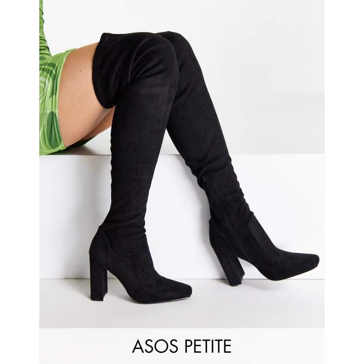 High knee shop boots asos