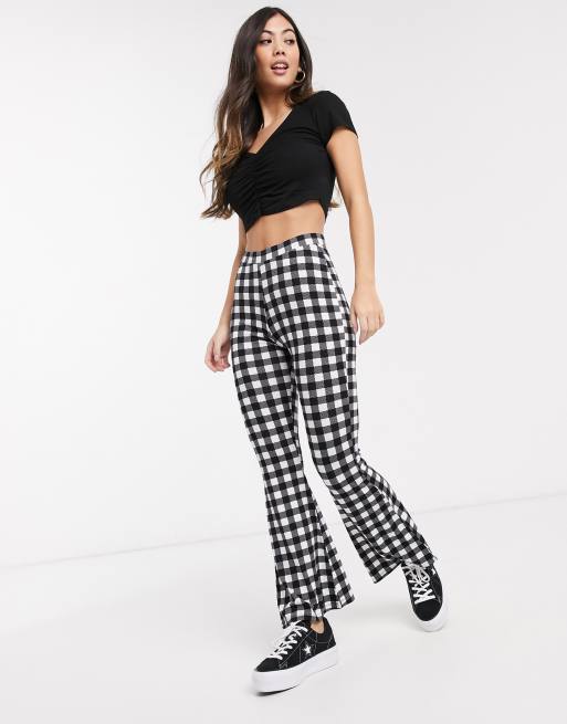 Asos on sale gingham pants