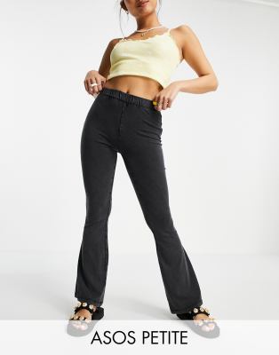 ASOS DESIGN Petite Basic Kick Flare Leggings