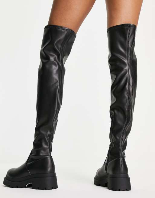 Asos petite knee high boots hotsell