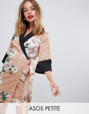 petite kimono dress