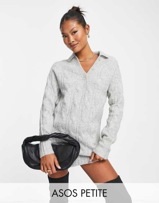 Petite knitted hot sale jumper dress