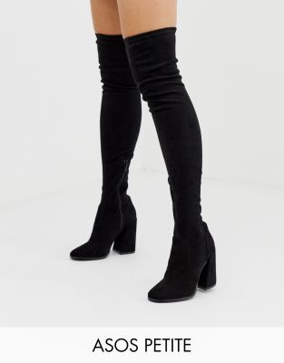 cuissarde noir petit talon