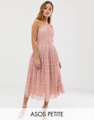 asos petite lace dress