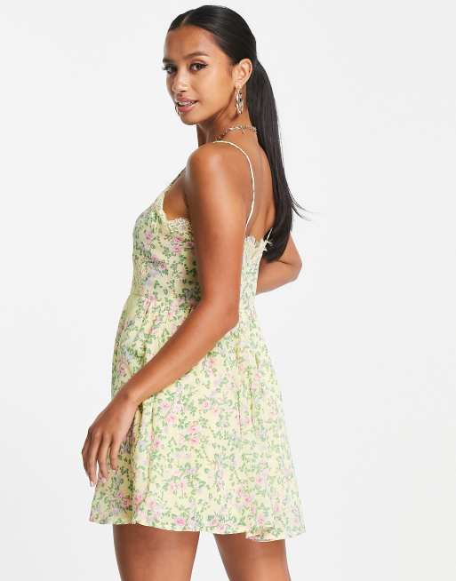 asos ditsy floral dress