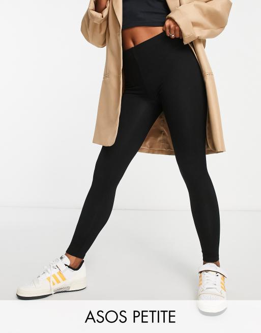 ASOS DESIGN Petite rib legging