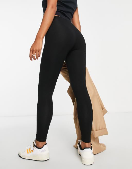 ASOS DESIGN leggings in black