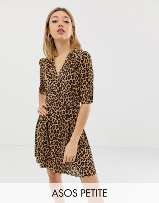 animal print dress petite