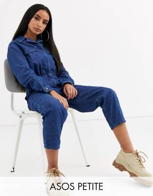 womens boiler suit denim