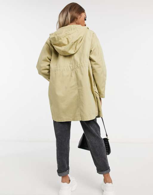 Petite store lightweight parka