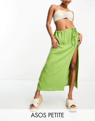 Asos maxi hot sale skirt petite