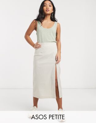 asos midi skirt petite