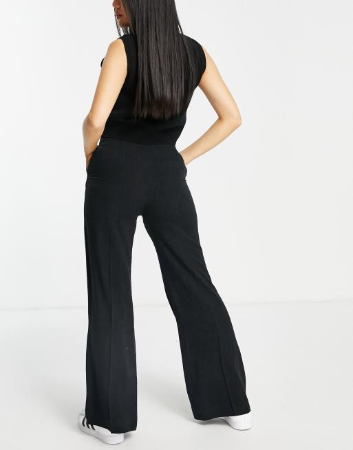 Asos petite best sale wide leg trousers