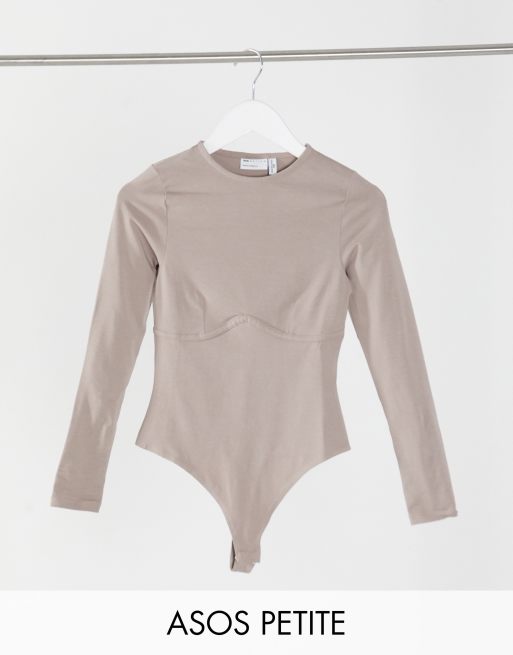 Body Corset Nude Long Sleeves