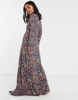 asos petite long evening gowns