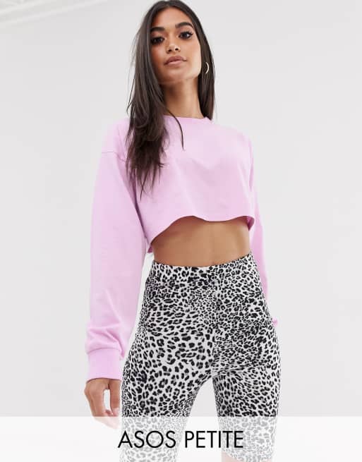 asos long sleeve crop top