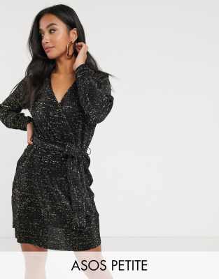 petite party dresses with sleeves