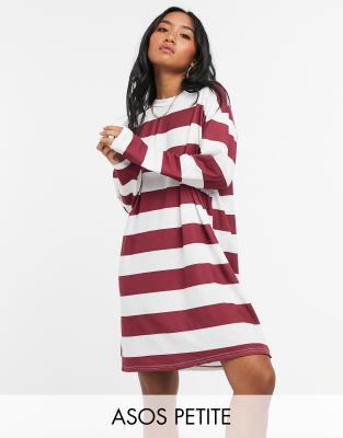 long sleeve t dress