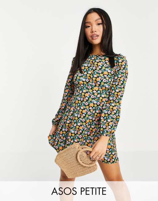 Asos petite best sale floral dress