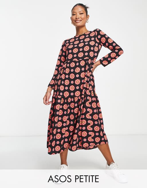 Asos midi dress petite sale