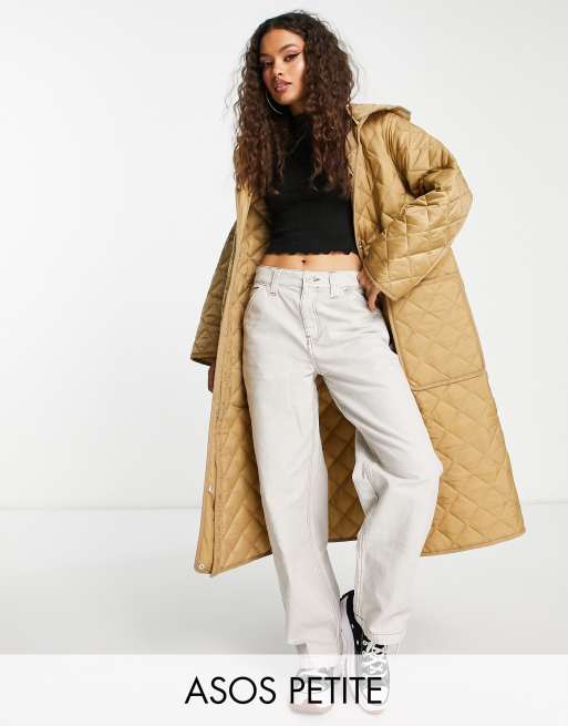 Topshop relaxed shop camel coat