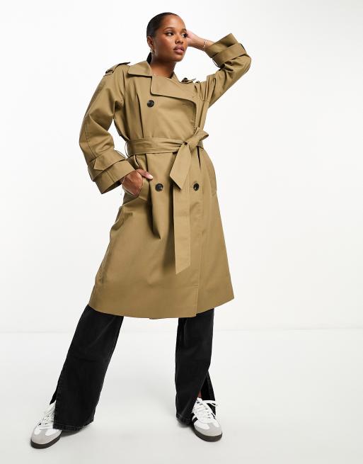 Asos petite trench sale