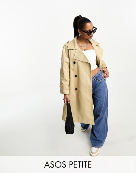 Few moda hotsell suede trench coat