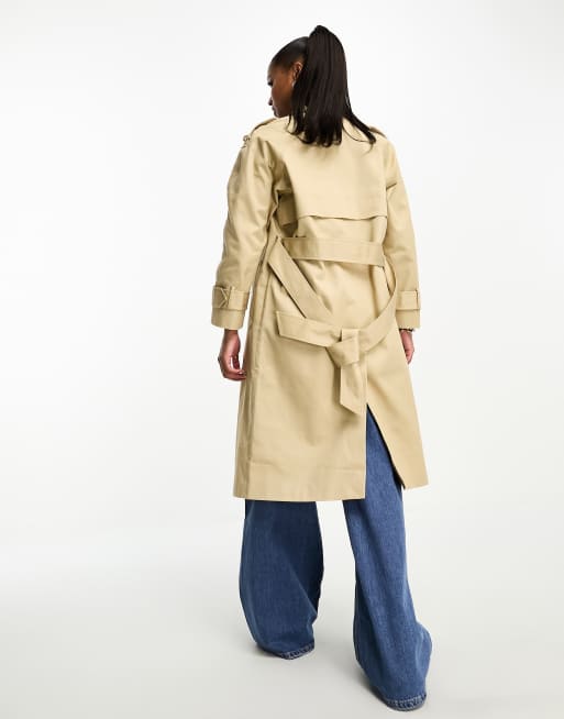 Asos petite trench clearance coat