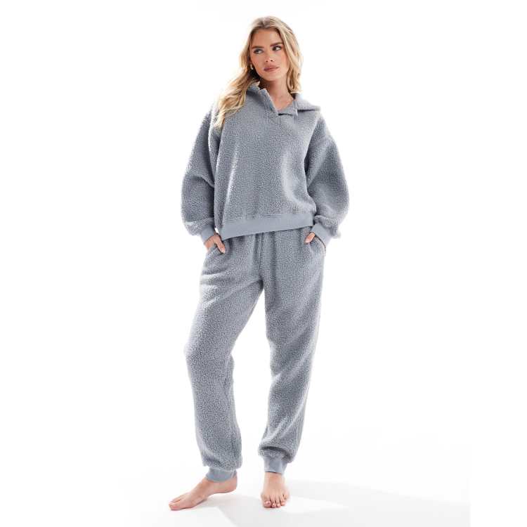 Hoodie lounge set hot sale