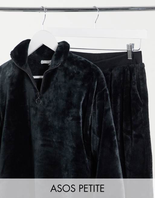 black sweatpants set