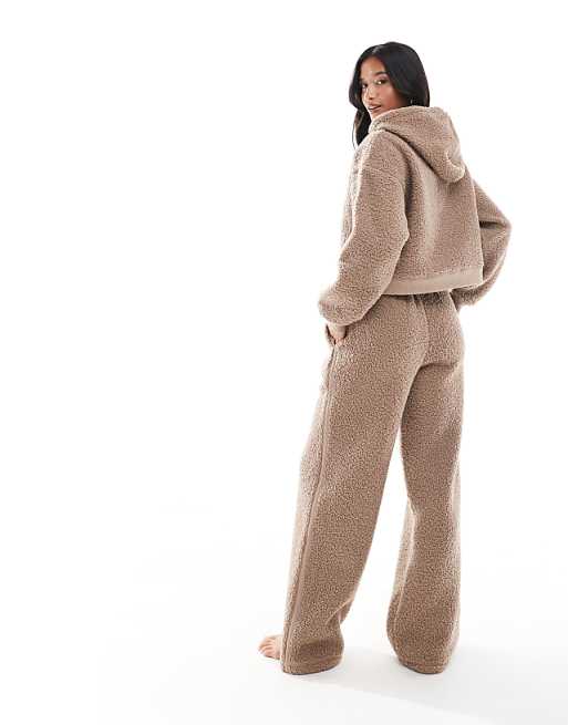 TEDDY HAIR BAND BROAD WARM TAUPE TEDDY HAIR BAND BROAD WARM TAUPE