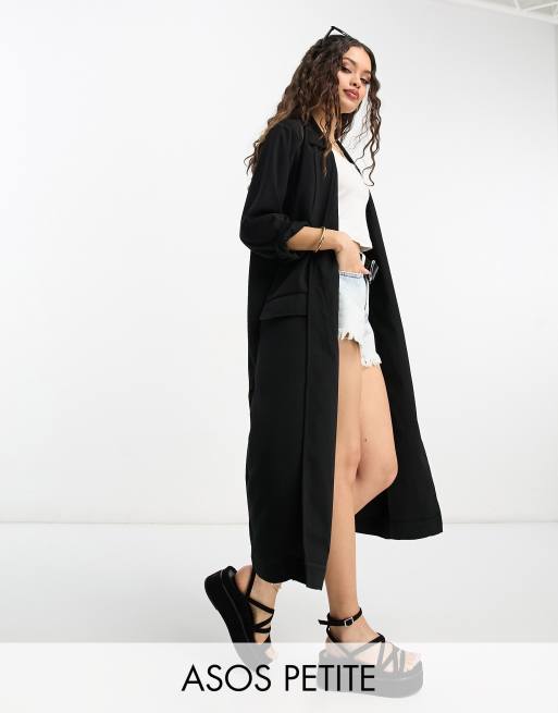 Manteau noir 2024 doux