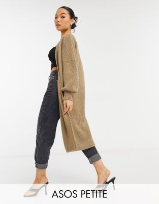 maxi cardigan petite