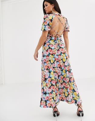 petite maxi tea dress
