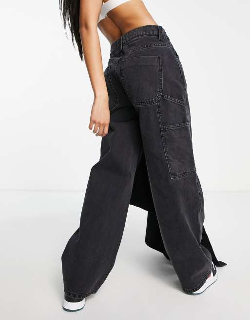 Black skater cheap pants womens