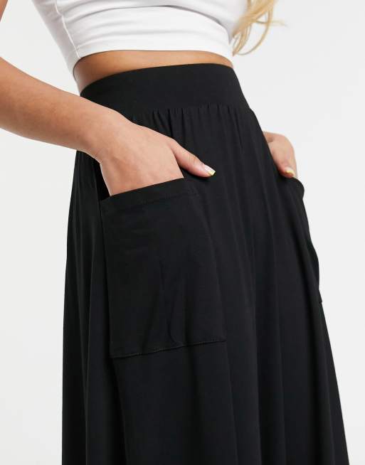 Midi skirt hotsell with pockets 8x8